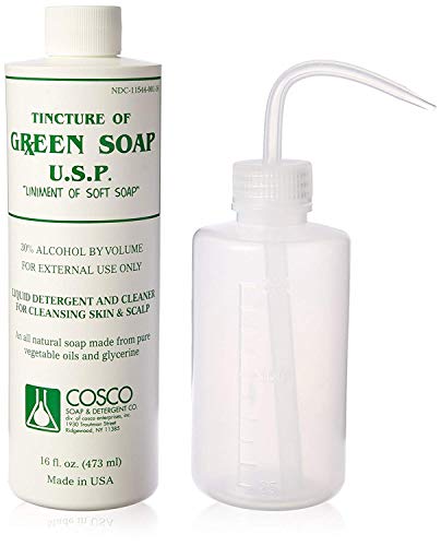 Cosco Green Soap 1 Pint + Squeeze Bottle