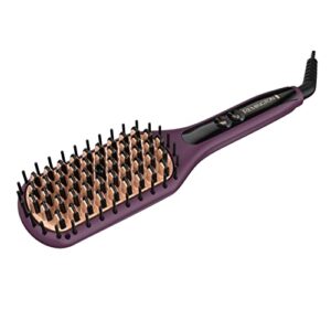 Remington 2 in 1 Hair Straightening Brush with Advanced Thermal Technology