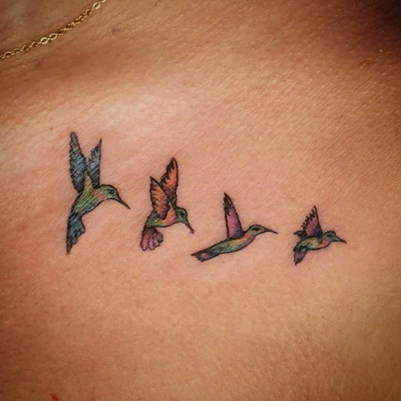 A-Flock-of-Hummingbirds-Tattoo