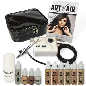 Art of Air Cosmetic Airbrush Makeup Kit with Bronzer