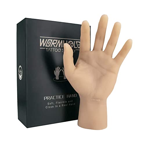 ITATOO Practice Fake Hand of Silicone Material