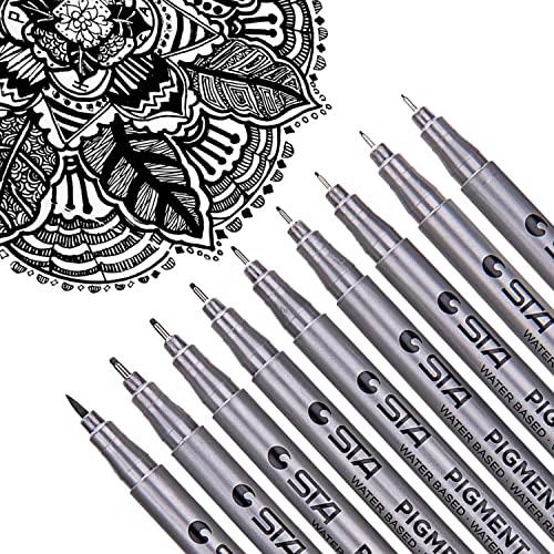 Dyvical Waterproof Micro-Pen Fineliner Ink Pen Set