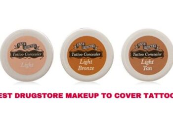 Best Drugstore Makeup to Cover Tattoos