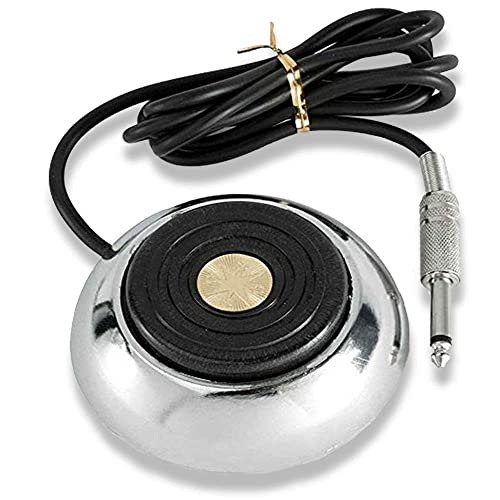 SOTICA Round Stainless Steel Foot Pedal Switch